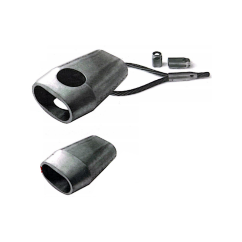 SAFETYLIFT アルミニウムフェルール Form C ドイツタイプ 検査穴付き
